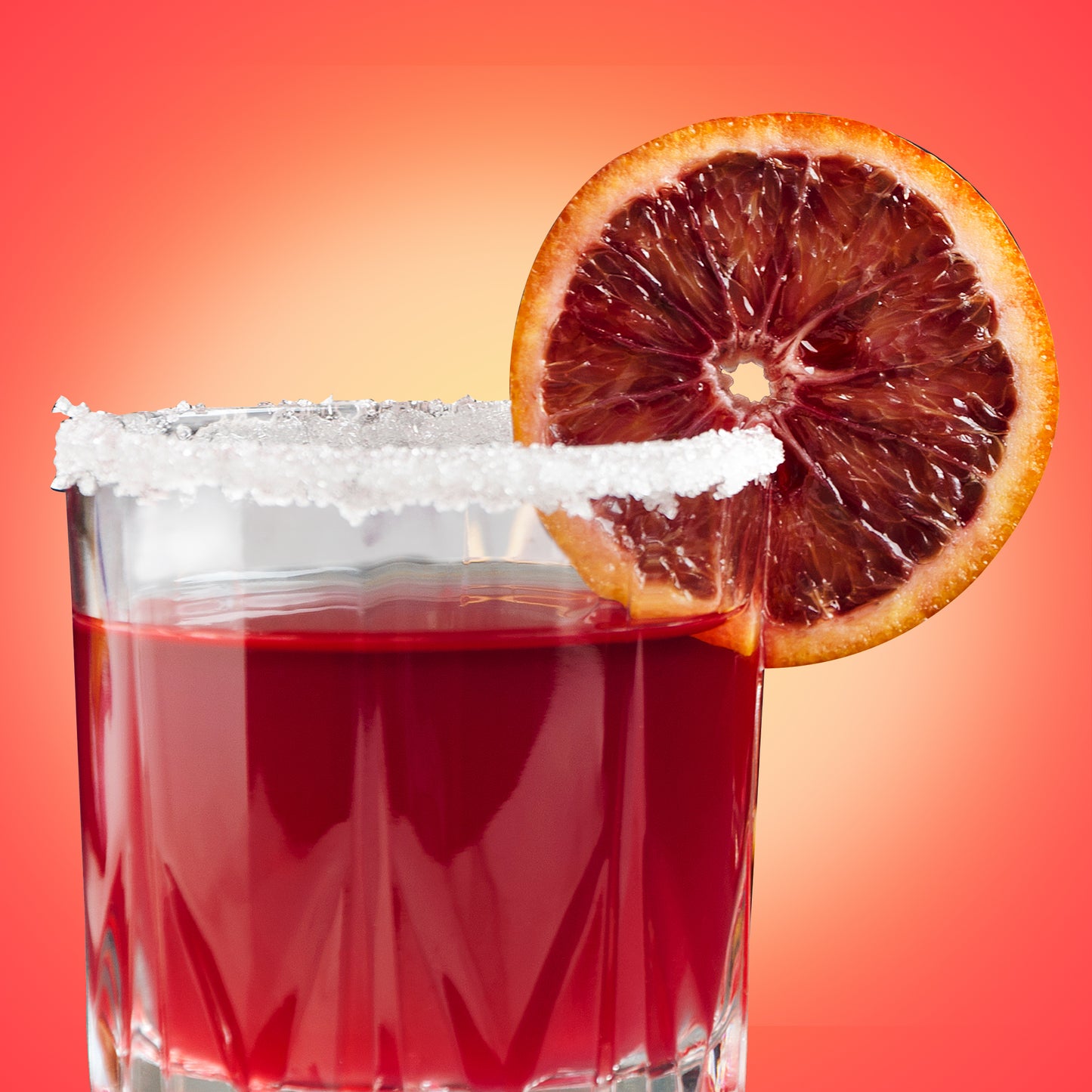 35 Blood Orange Slice Garnishes