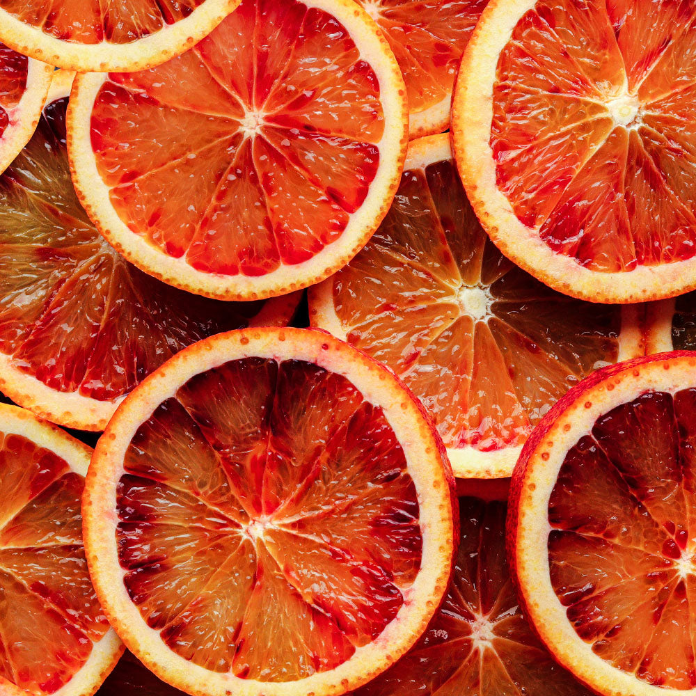 Blood Orange Slices Garnishes