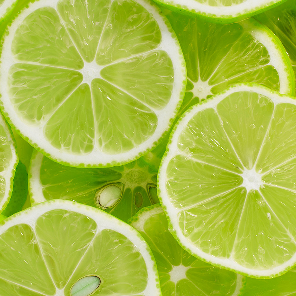 Lime Wheel Slices Garnishes